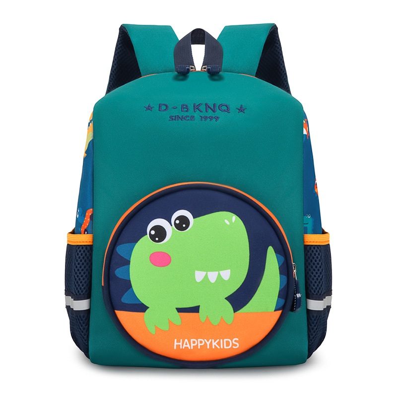 Niedlicher 3D-Dinosaurier-Tier-Cartoon-Kinderrucksack