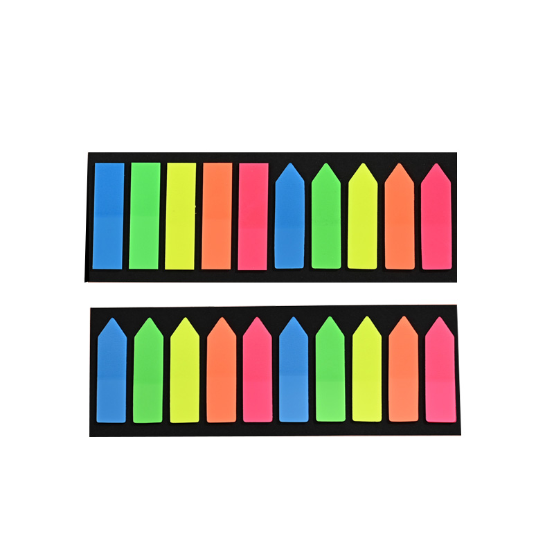 Pfeil-Rechteckform-Index-Tabs-Seiten-Haftnotiz