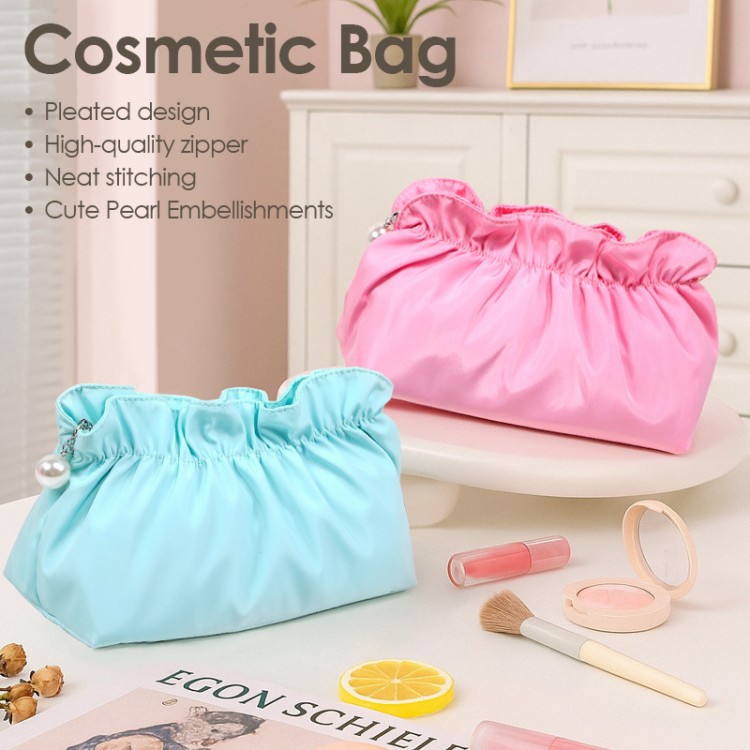 Niedliche, mehrfarbige, leicht zu tragende Organizer-Tasche aus Polyester