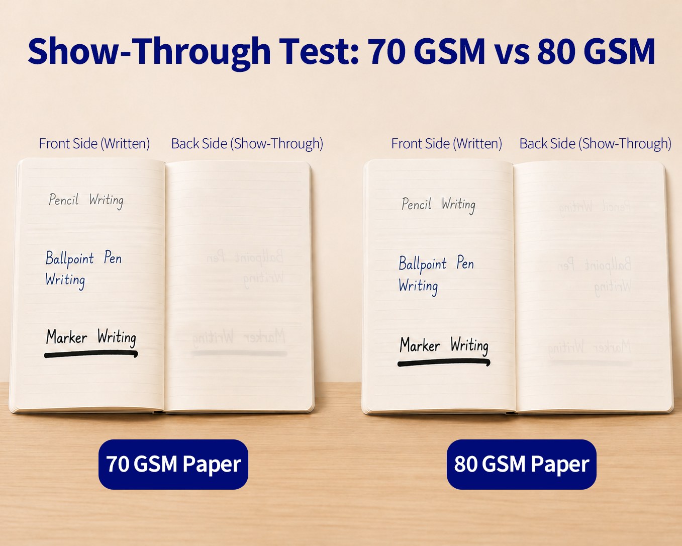 How to Choose the Right Paper Weight (GSM) for Notebook and Exercise Book Inner Pages