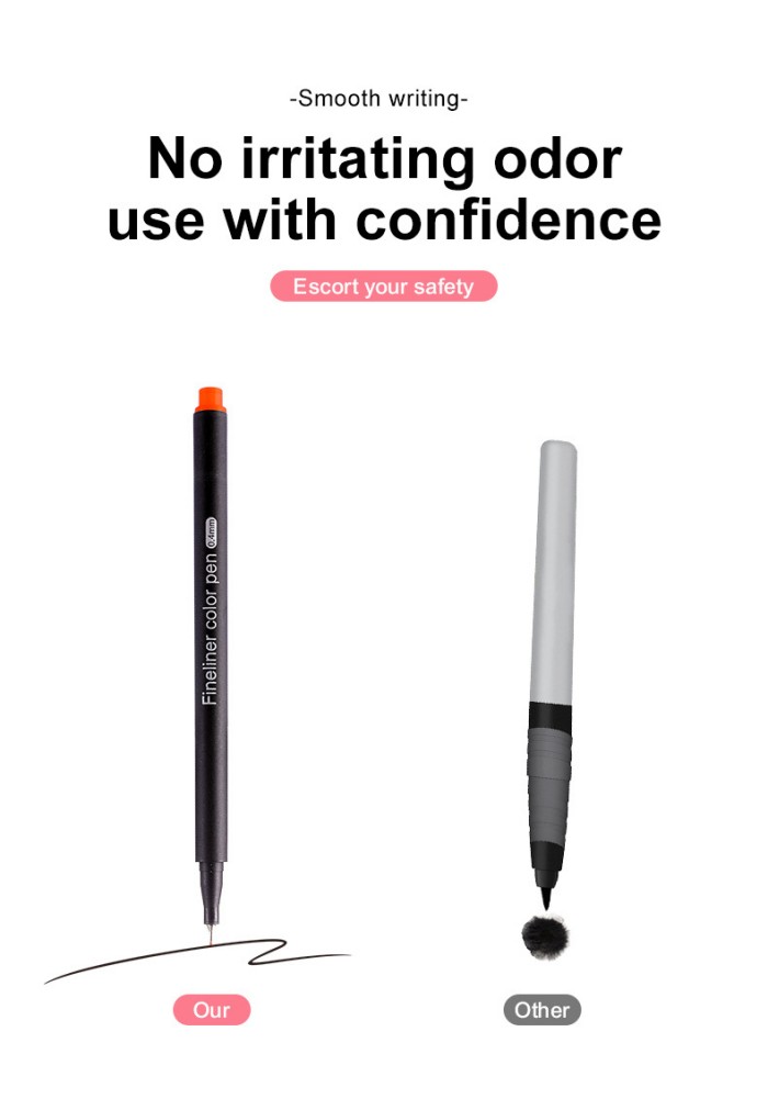 0.4mm Watercolor Outlining Drawing Gel Pen Set