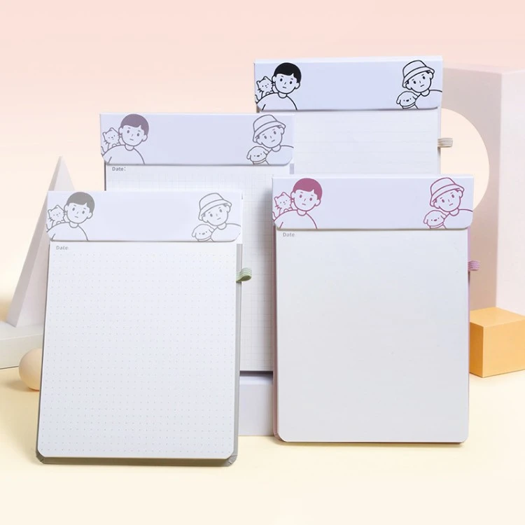 Magnetischer, abziehbarer Mini-Notizblock im Taschenformat