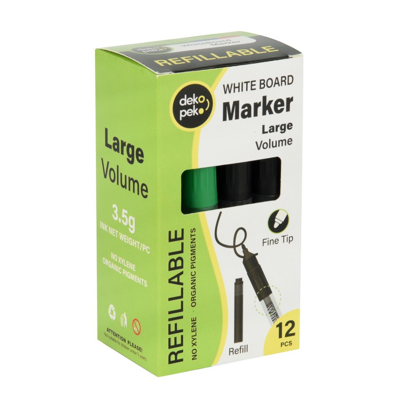 Nachfüllbarer, trocken abwischbarer Whiteboard-Marker