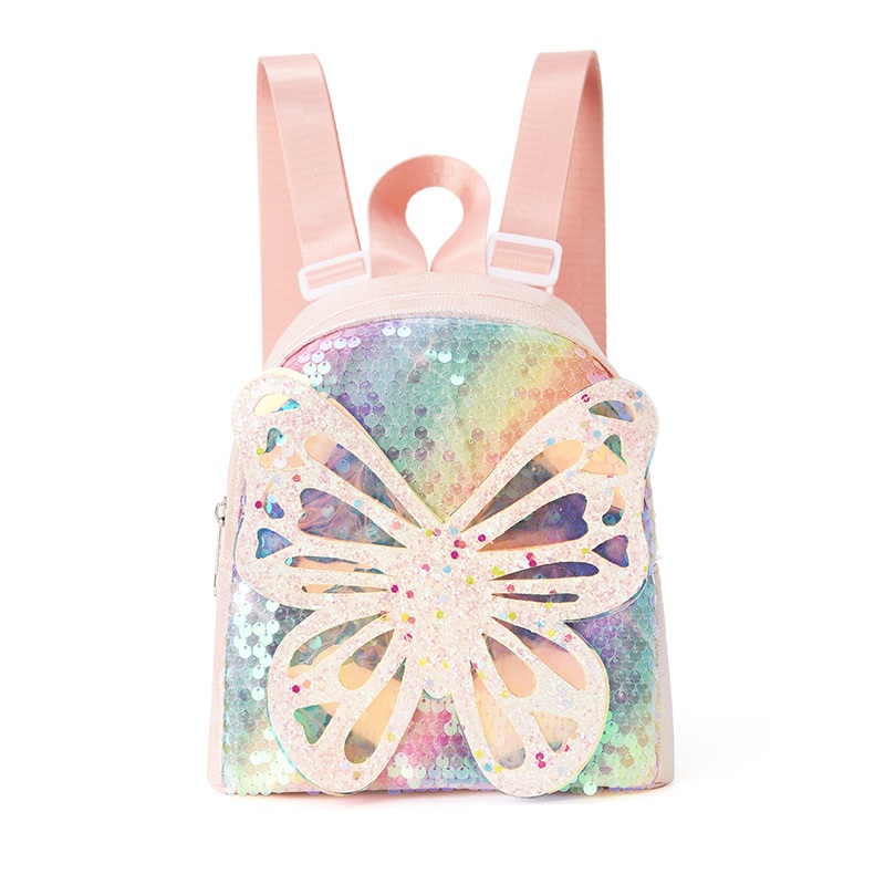 Pailletten-Schmetterlingsrucksack