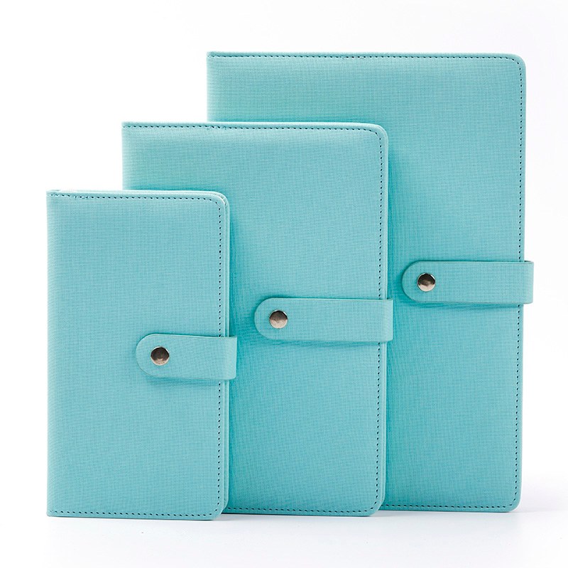 Notizbuch mit Soft-Touch-PU-Schnappverschluss