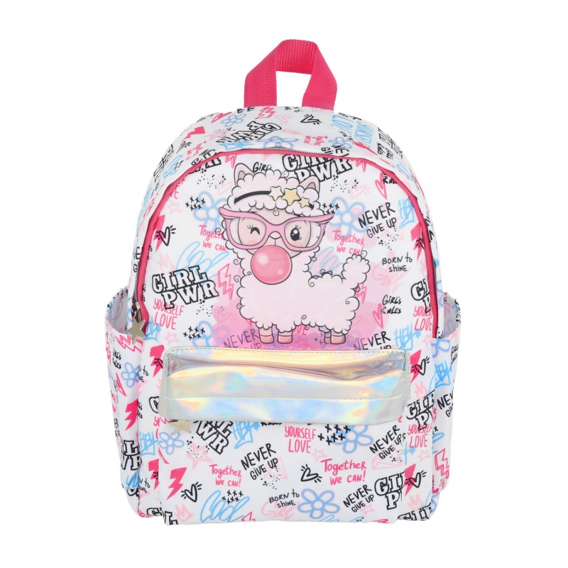 Trendiger, laserbedruckter Mini-Rucksack für Mädchen